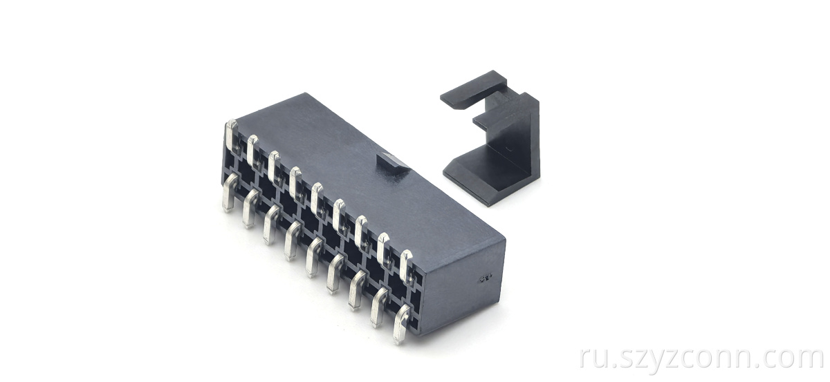 Разъем для вафельного штифта 4,2 мм, smt 4.2mm wafer pin header smt